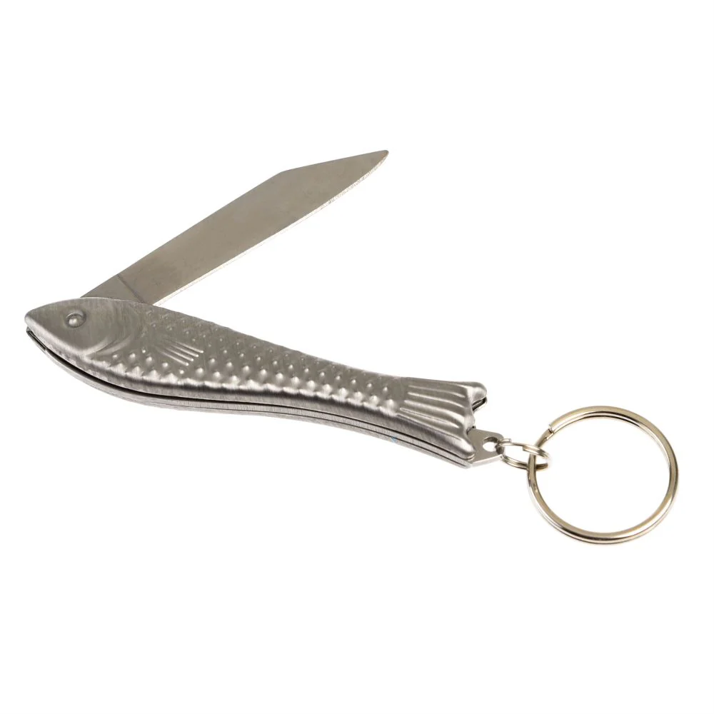 Rex London | Fish Shaped Pocket Knife Keychain