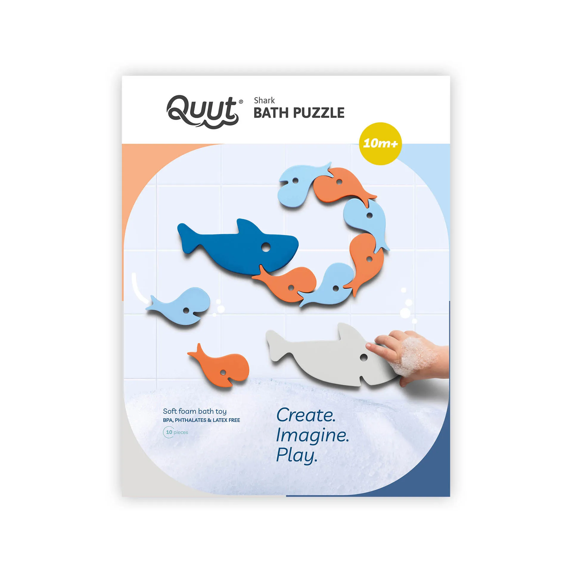 Quut | Soft Foam Bath Puzzle