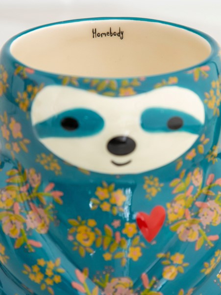 Sylvia Sloth | Folk Art Coffee Mug by Natural  Life 456