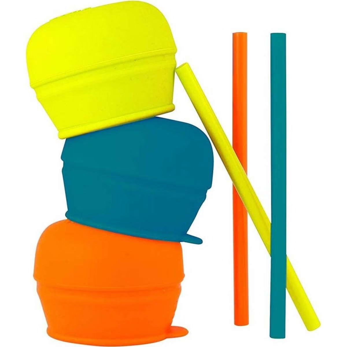 Boon SNUG Silicone Lids | Straw