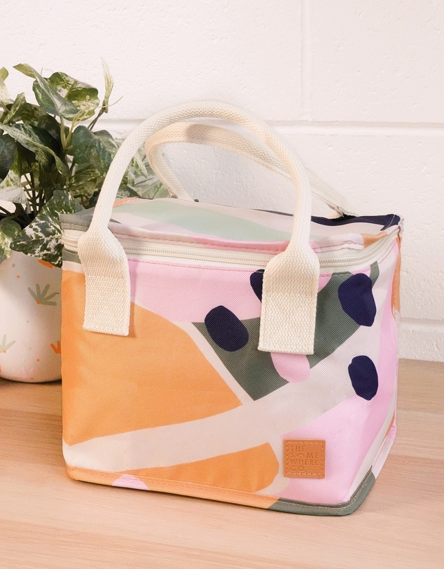 The Somewhere Co. Lunch Bag w/ Canvas Handles | Sprinkled Soiree