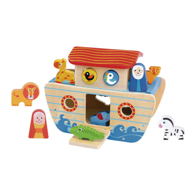 Tooky Toy | Wooden Noah's Ark