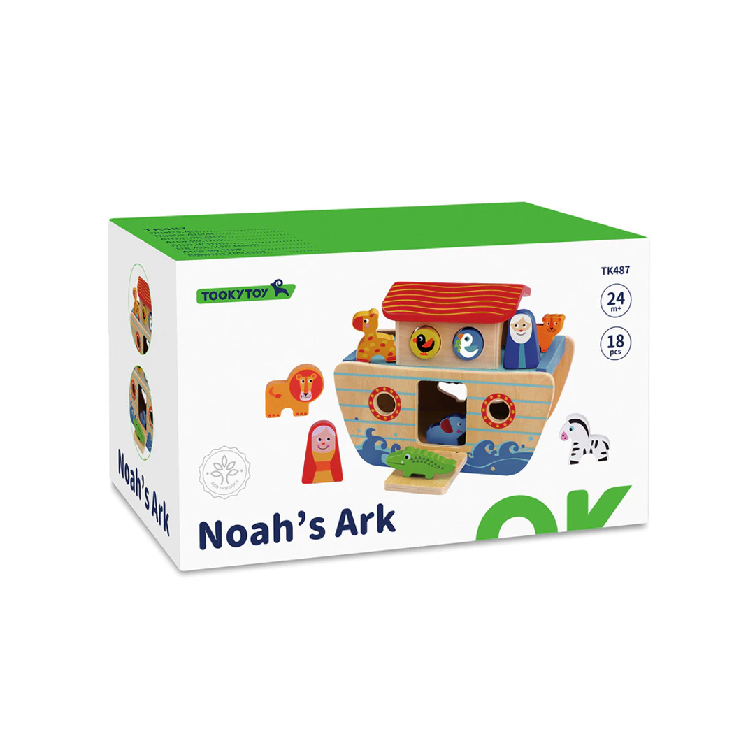 Tooky Toy | Wooden Noah's Ark