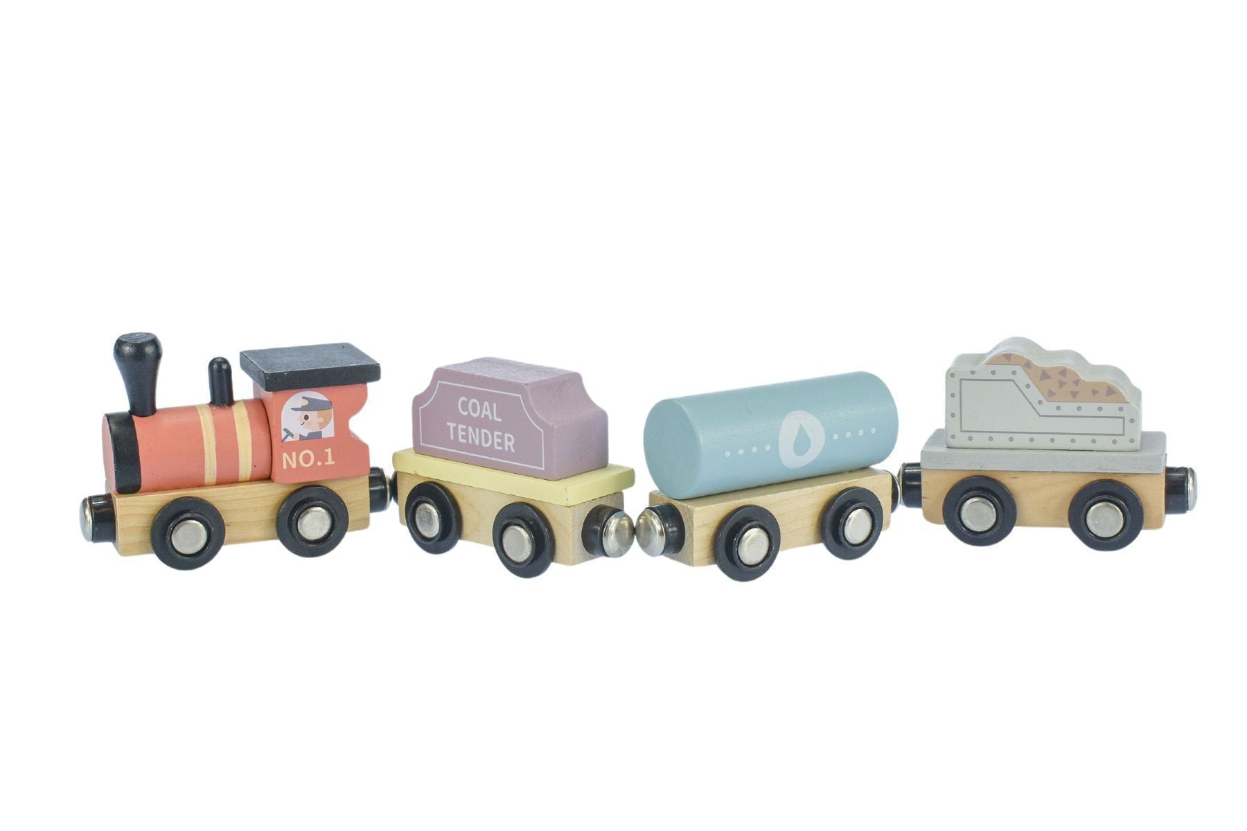 Wooden Train & Carriage Set | My Forest Friends