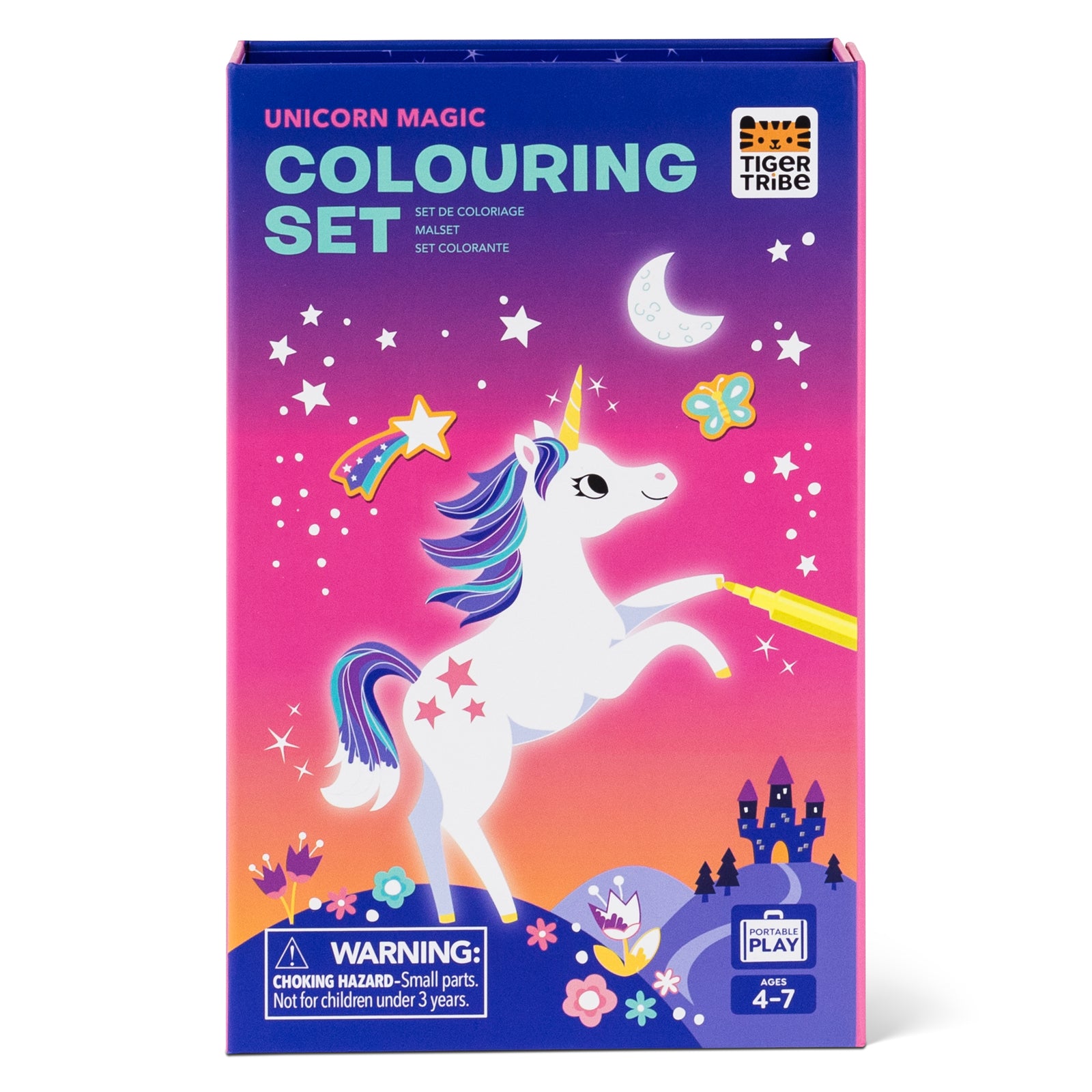 Tiger Tribe Colouring Set | Unicorn Magic