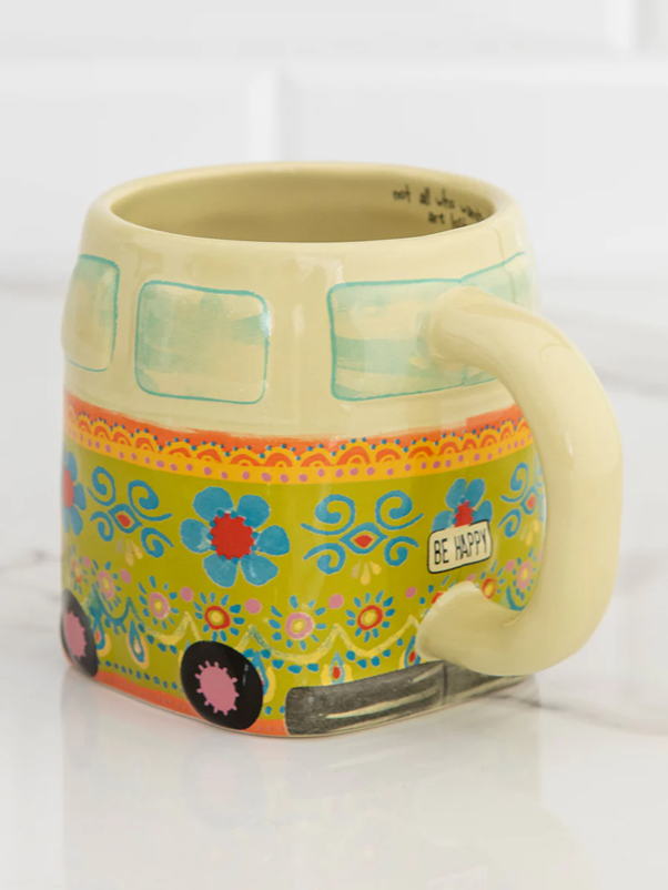 Velma The Van | Folk Art Coffee Mug by Natural  Life 460