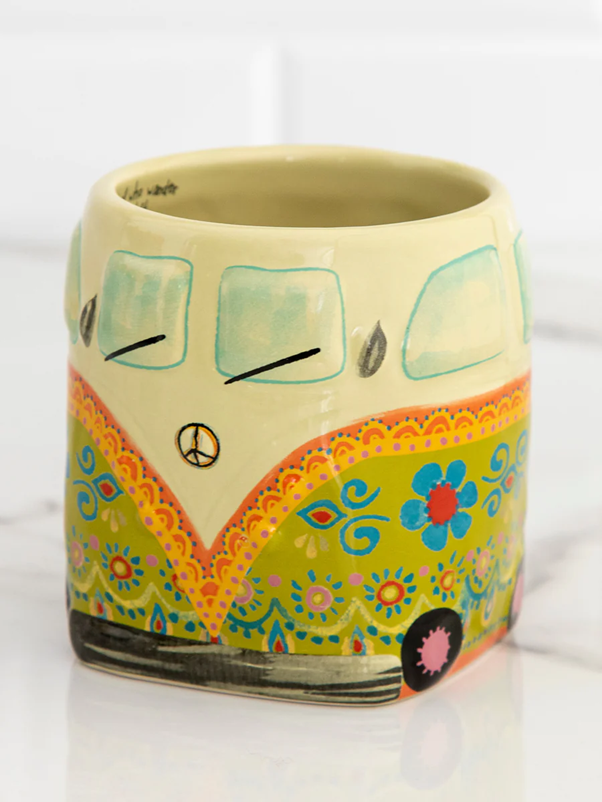 Velma The Van | Folk Art Coffee Mug by Natural  Life 460