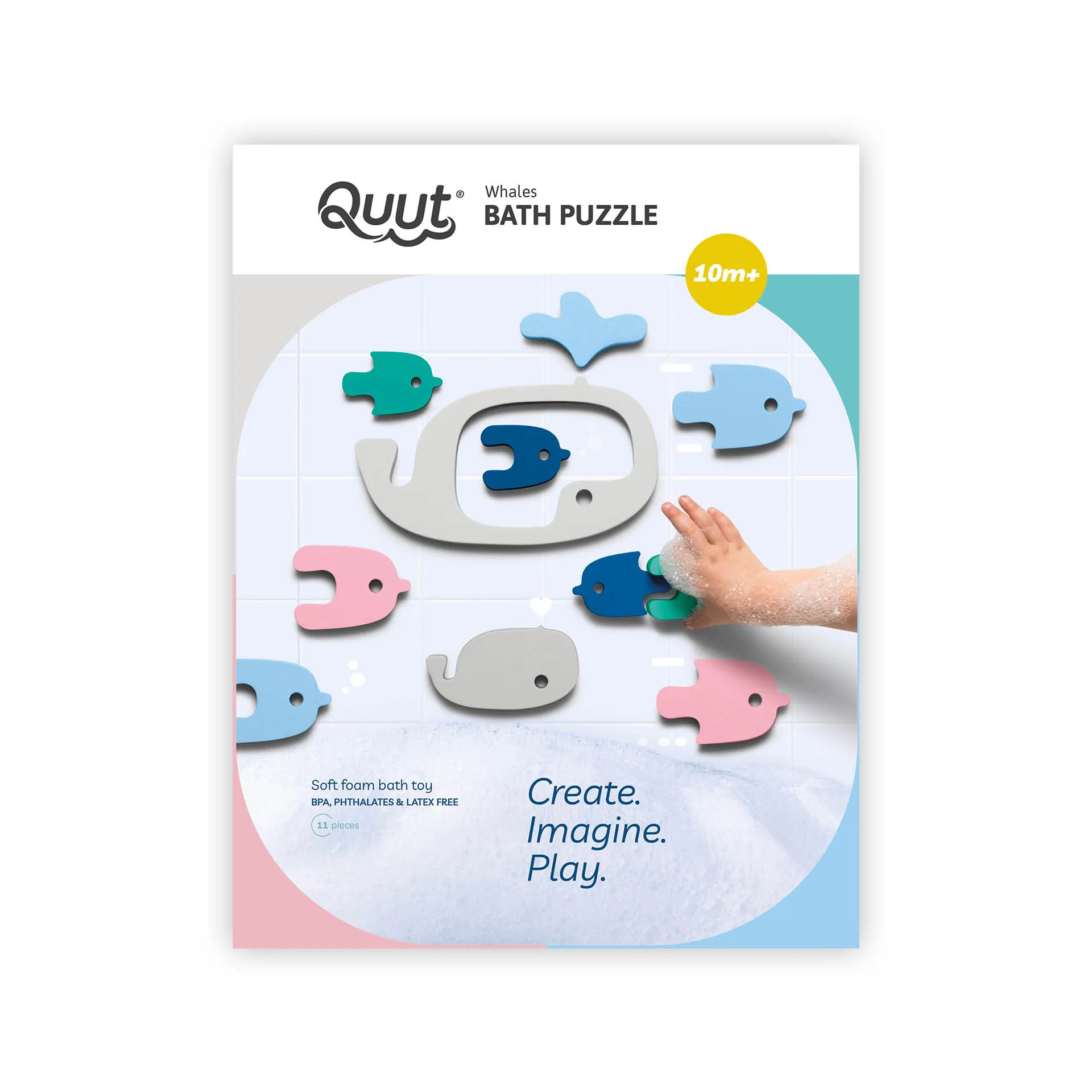 Quut | Soft Foam Bath Puzzle