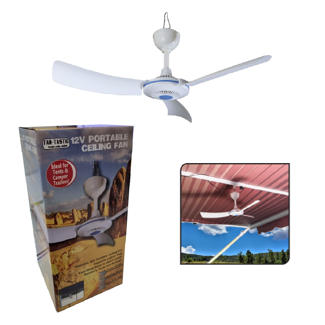 12V Portable Ceiling Fan