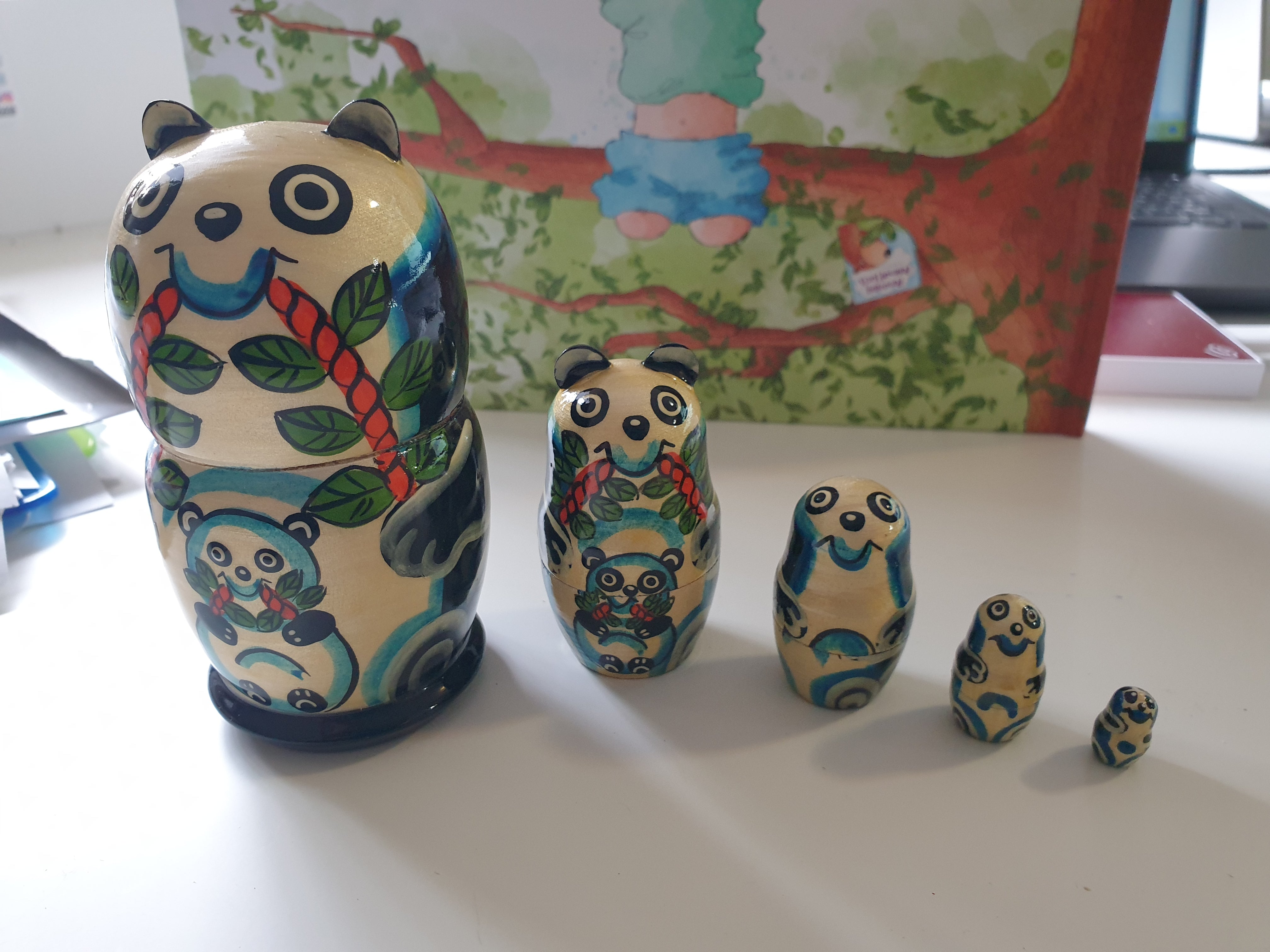 Russian nesting dolls animals online