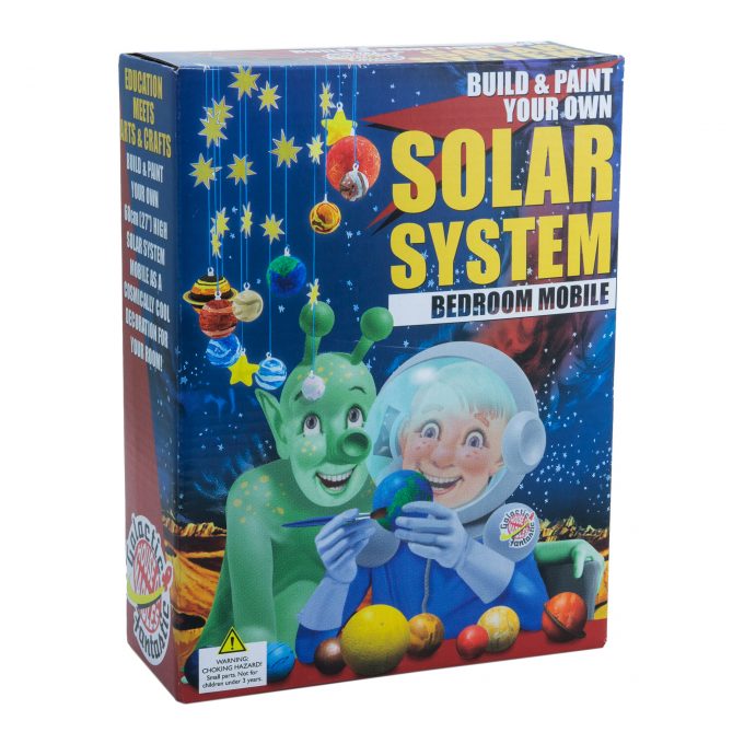 Build & Paint Your Own Solar System Mobile