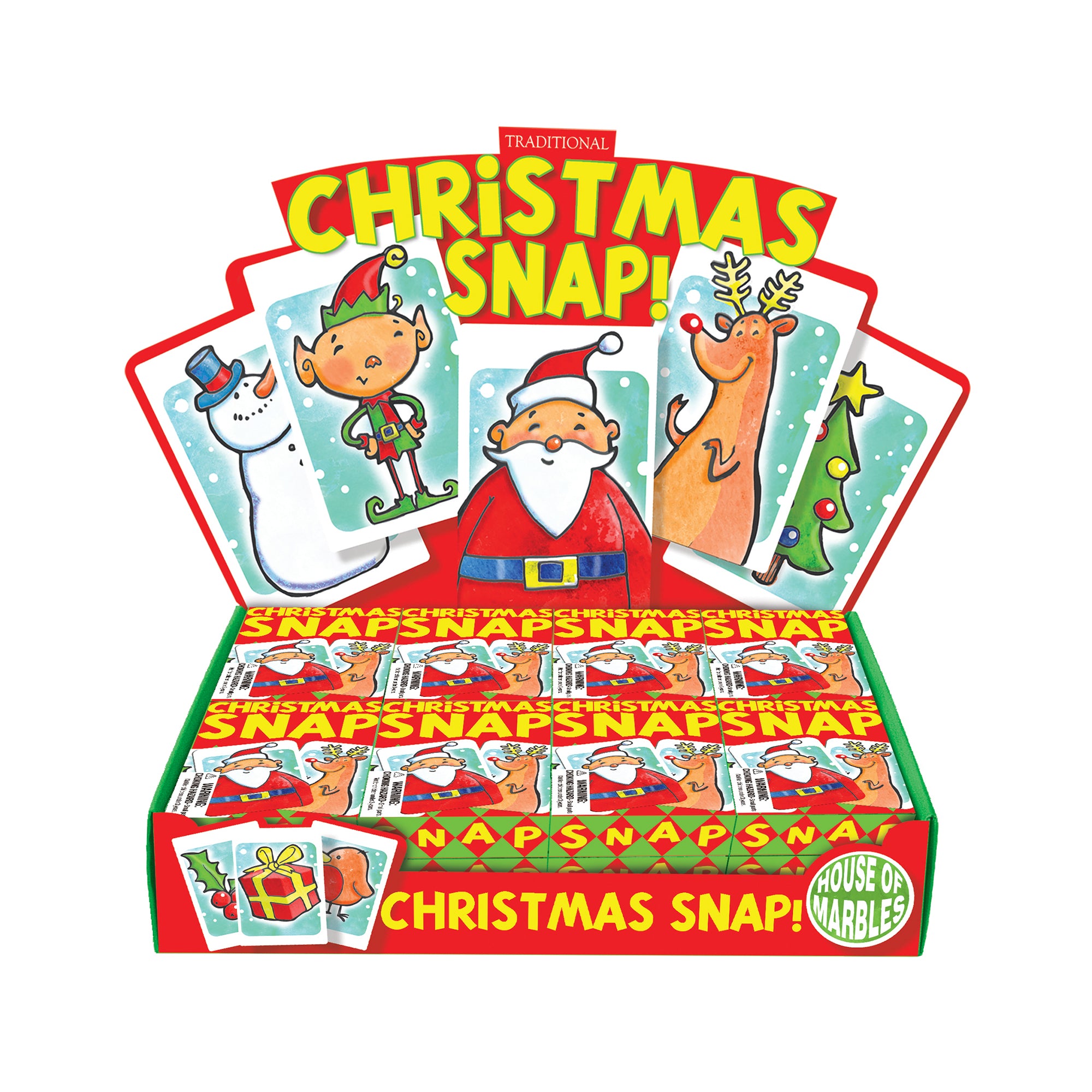 Christmas Snap Card Game