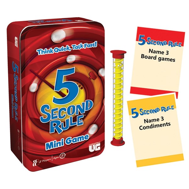 PRE ORDER 5 Second Rule Mini Game in a Tin