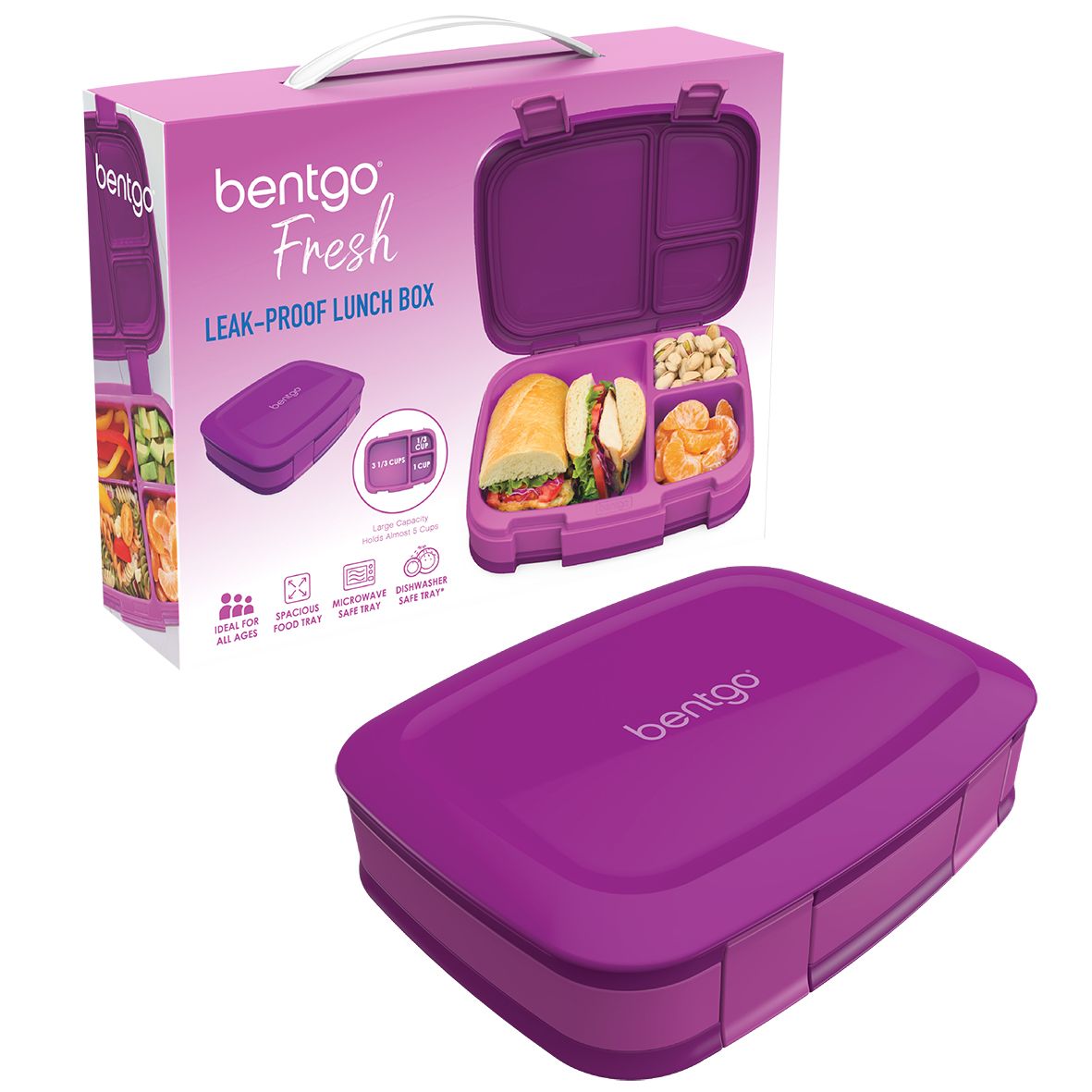 Bentgo Fresh Leak-Proof Bento Lunch Box