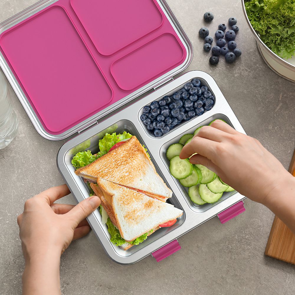 Bentgo Kids Stainless Steel Leak-Resistant Bento Lunch Box