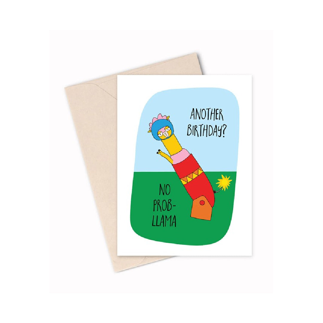 Another Birthday? No Prob-Llama | Birthday Card