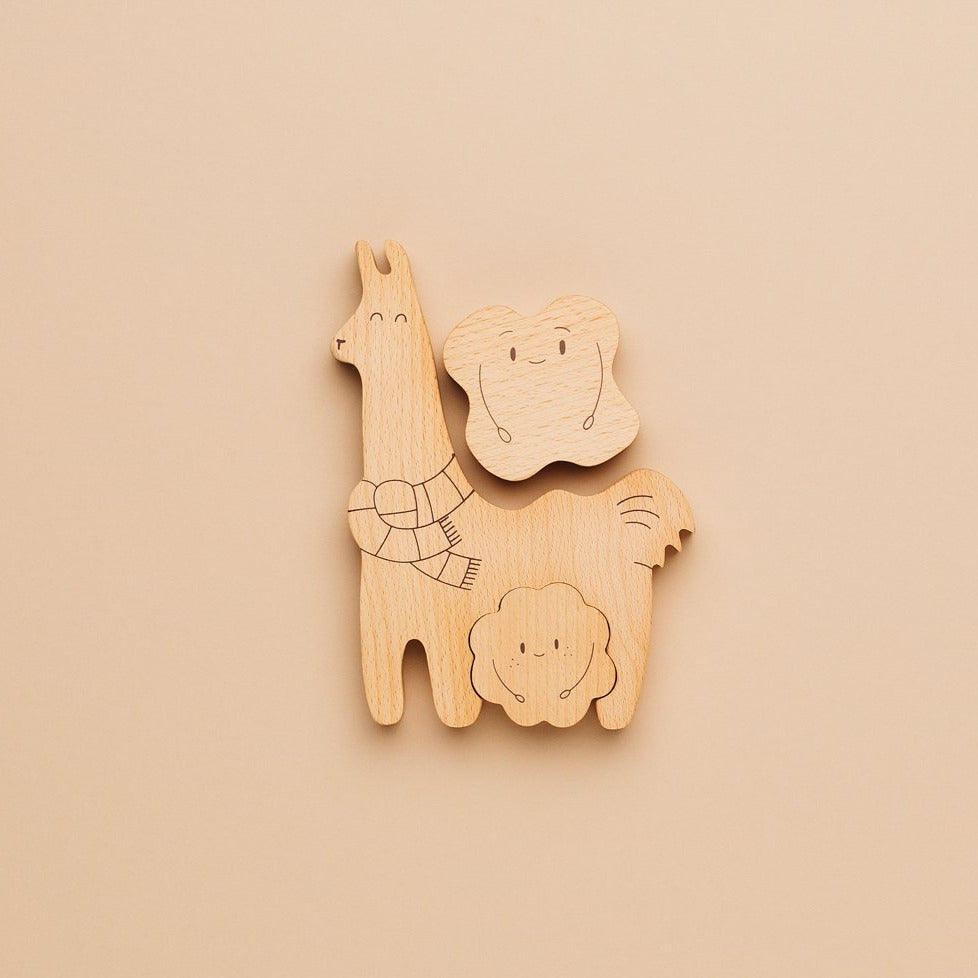 Apiti Wooden Puzzle By The Kiss Co.