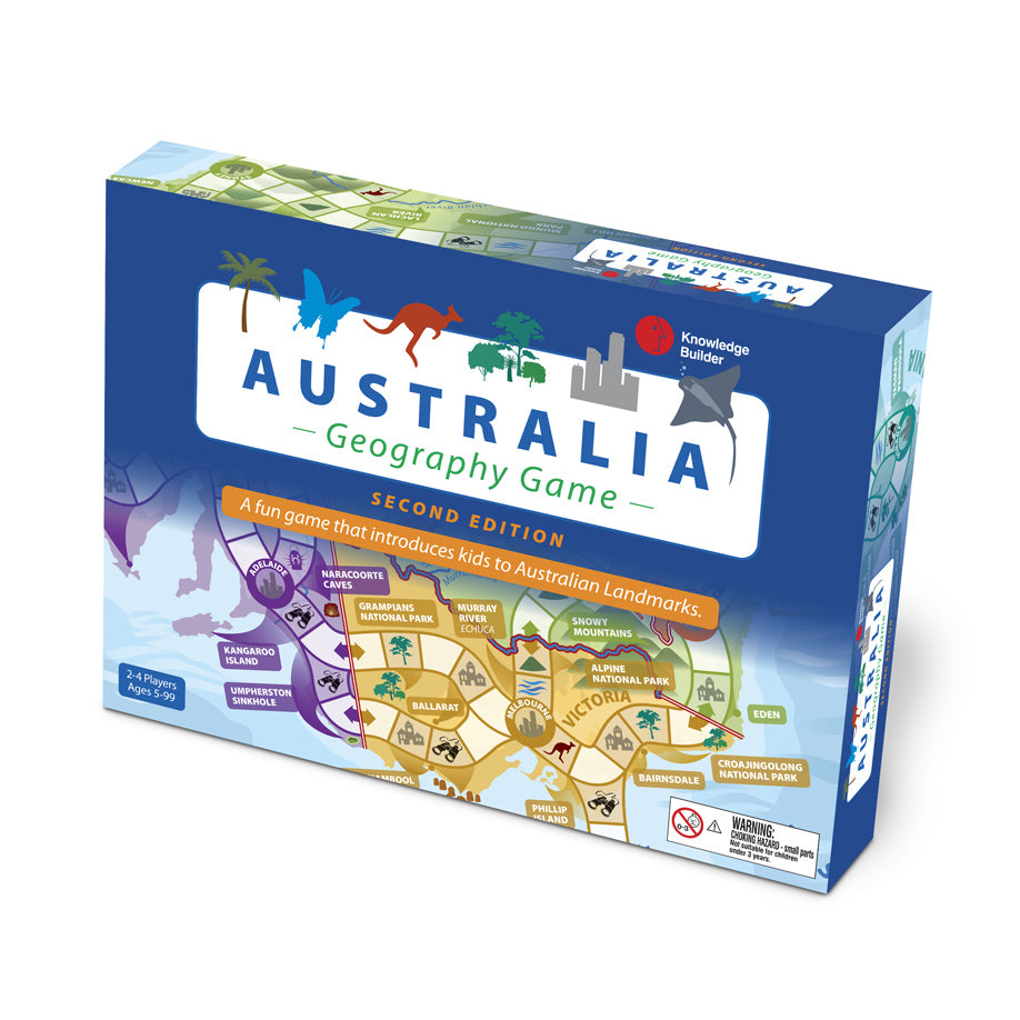 Australia Geography Game Second Edition – Adventure Awaits