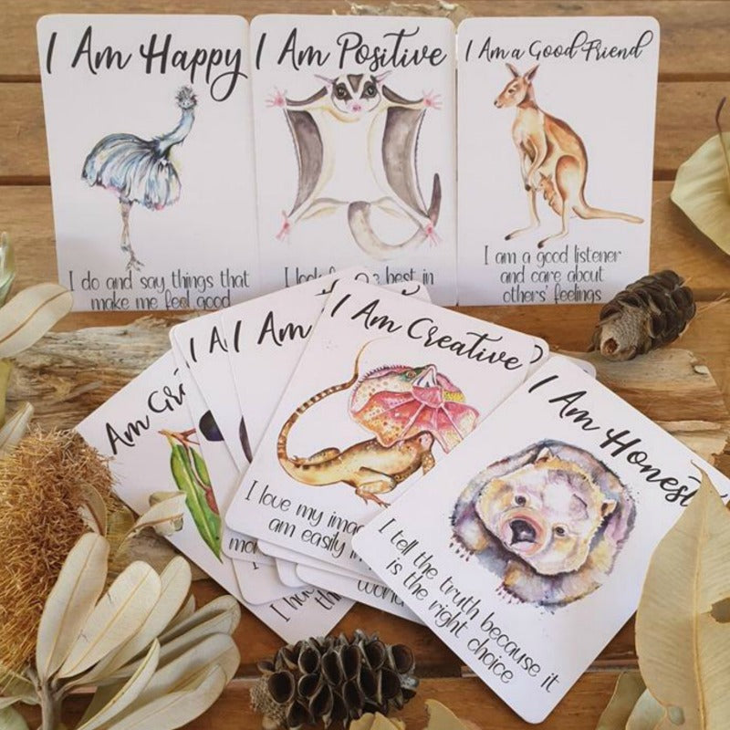 Australiana Positive Affirmation Cards for Kids