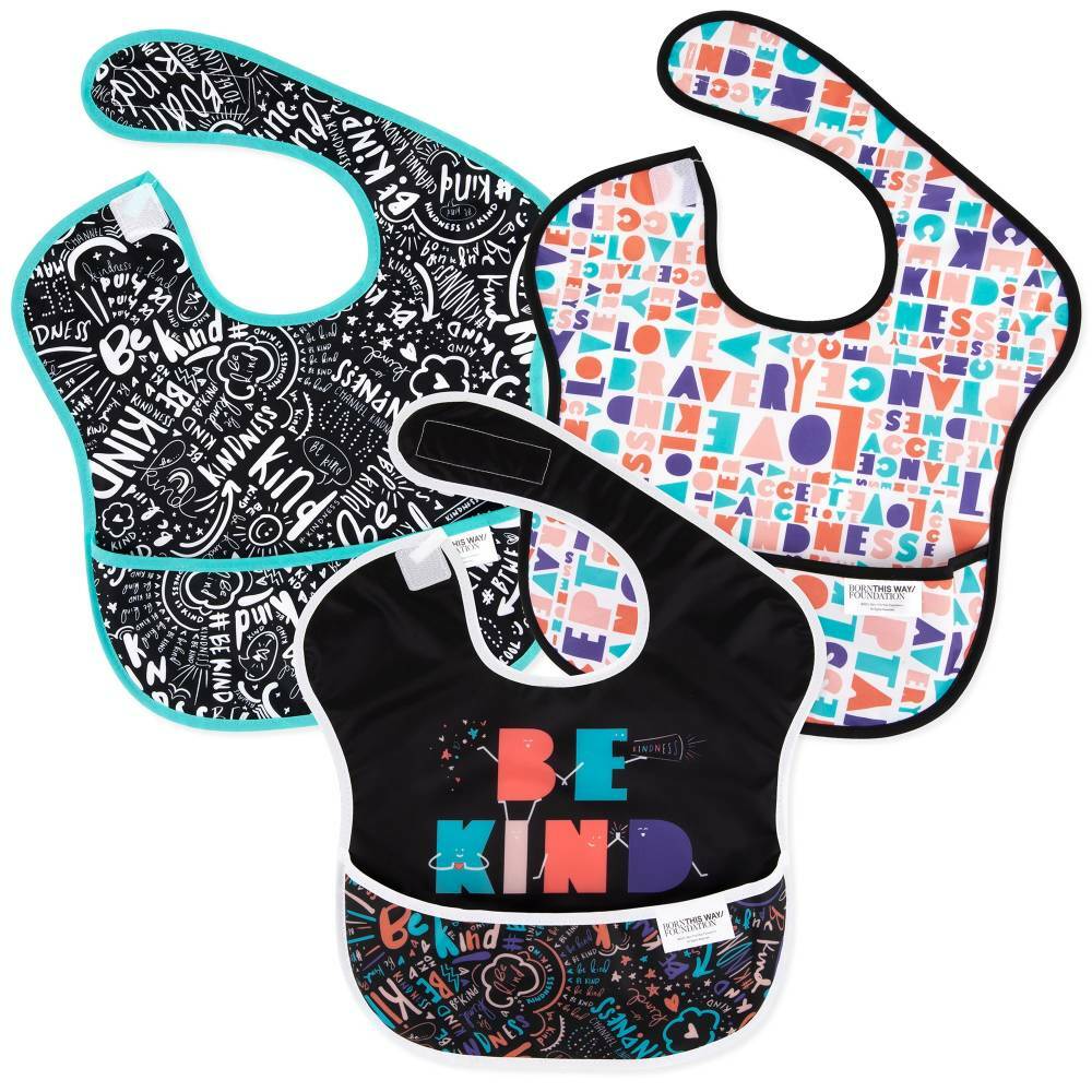 Bumkins Waterproof Superbib 3 pk | Be Kind