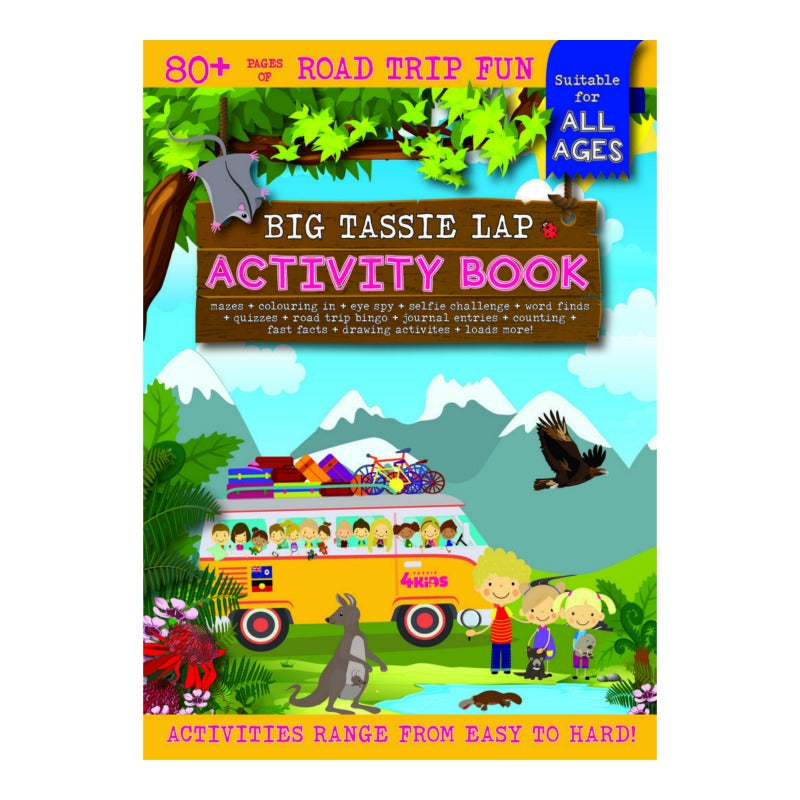 The Big Tassie Lap Activity Book