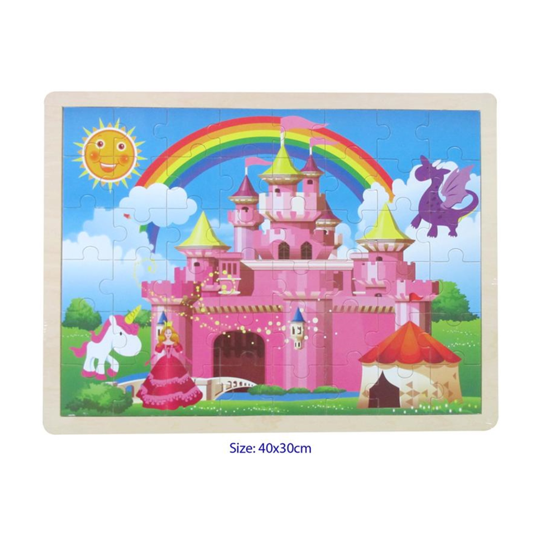 Wooden Puzzle | Castle 48pc