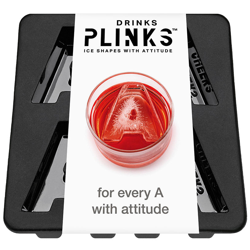 DrinksPlinks Ice Shapes | Letter A