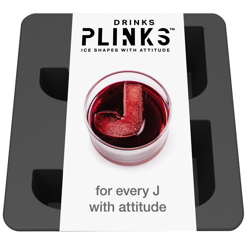 DrinksPlinks Ice Shapes | Letter J