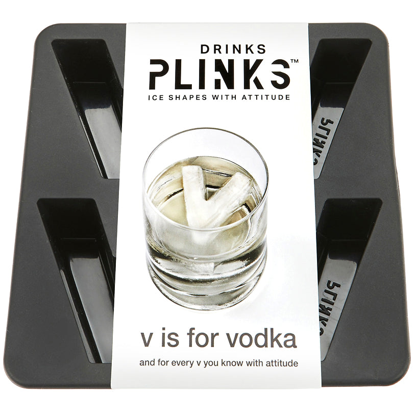 DrinksPlinks Ice Shapes | Letter V