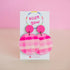 Elise Gow Go Gaga For Gingham Handmade Earrings