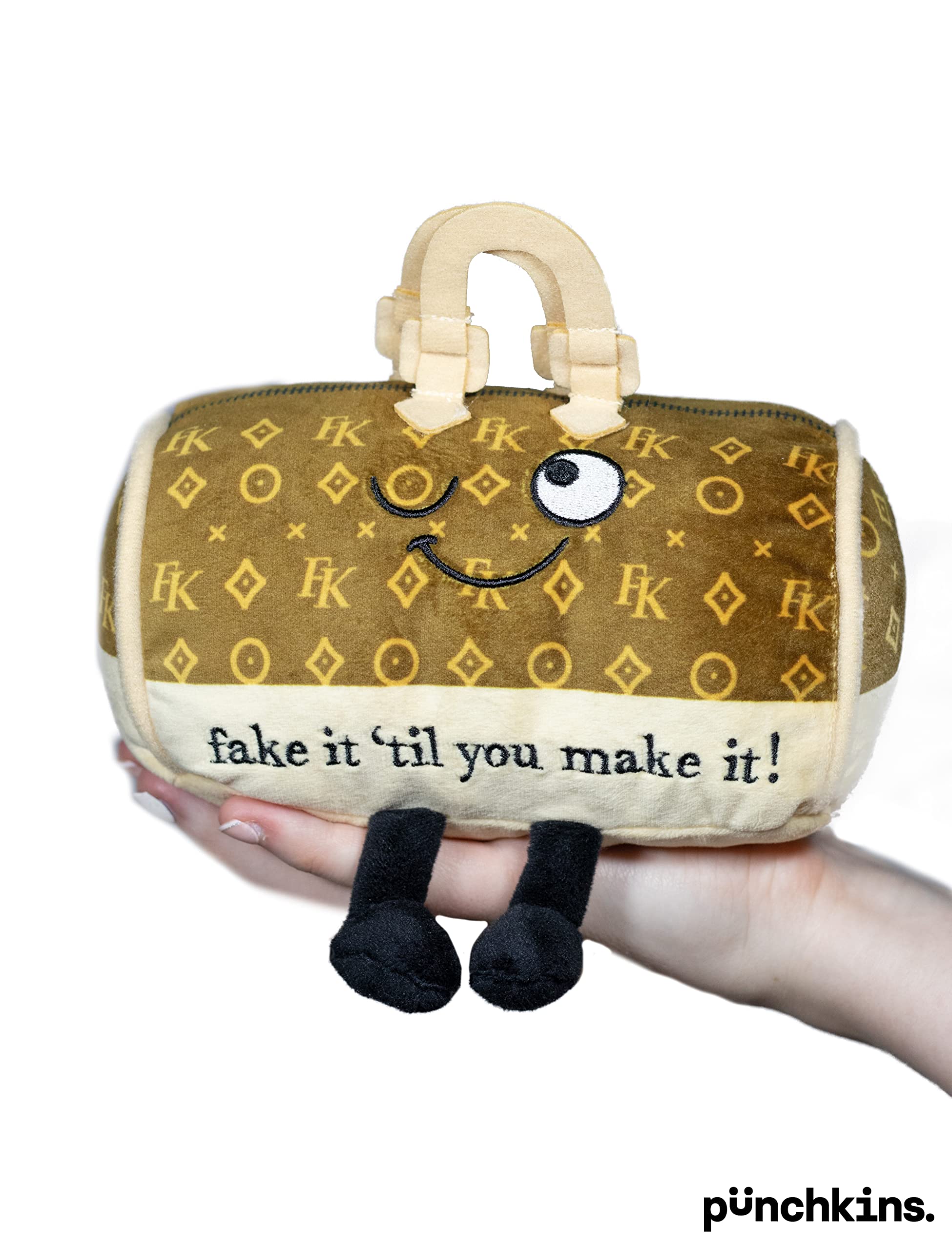 Punchkins | Fake It Till You Make It Plush Handbag