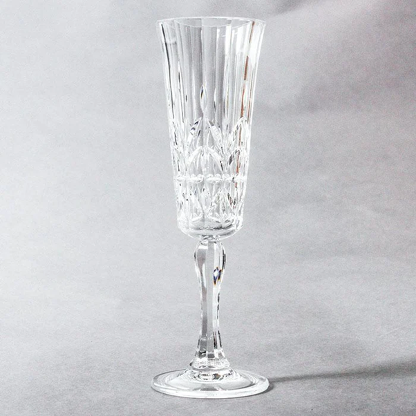 Pavilion Acrylic Flute Glass