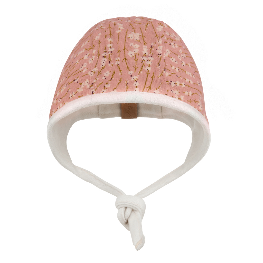 Bedhead Hats Reversible Baby Bonnet | Emma/Ivory