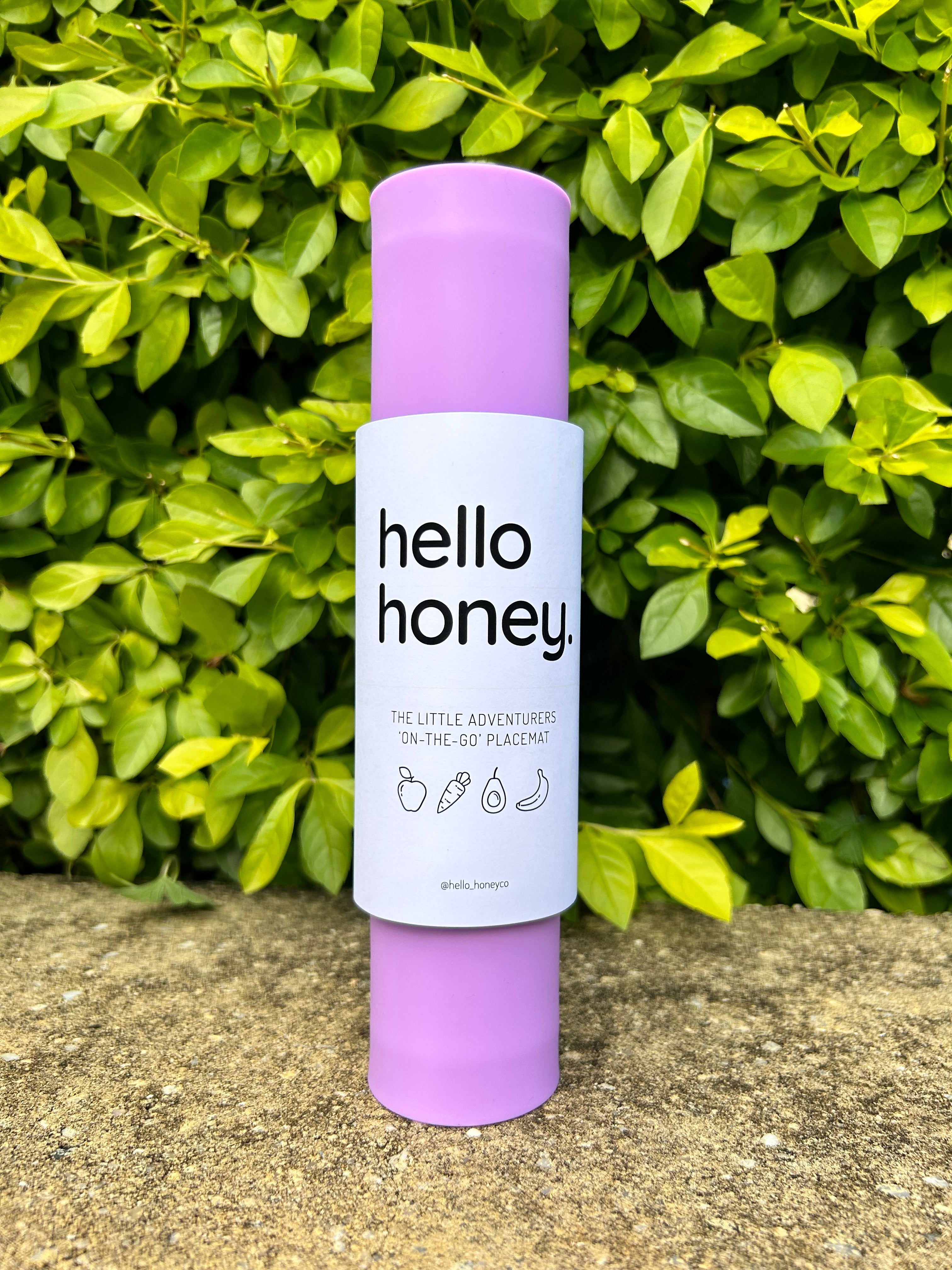 Hello Honey On-The-Go Silicon Placemat