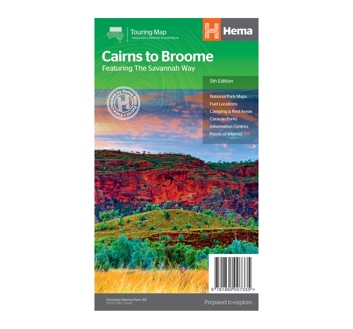 Hema Maps | Cairns To Broome The Savannah Way