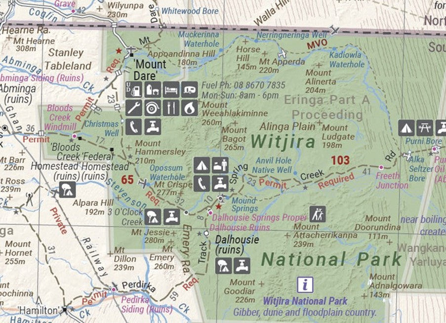 Hema Maps Great Desert Tracks EASTERN Sheet