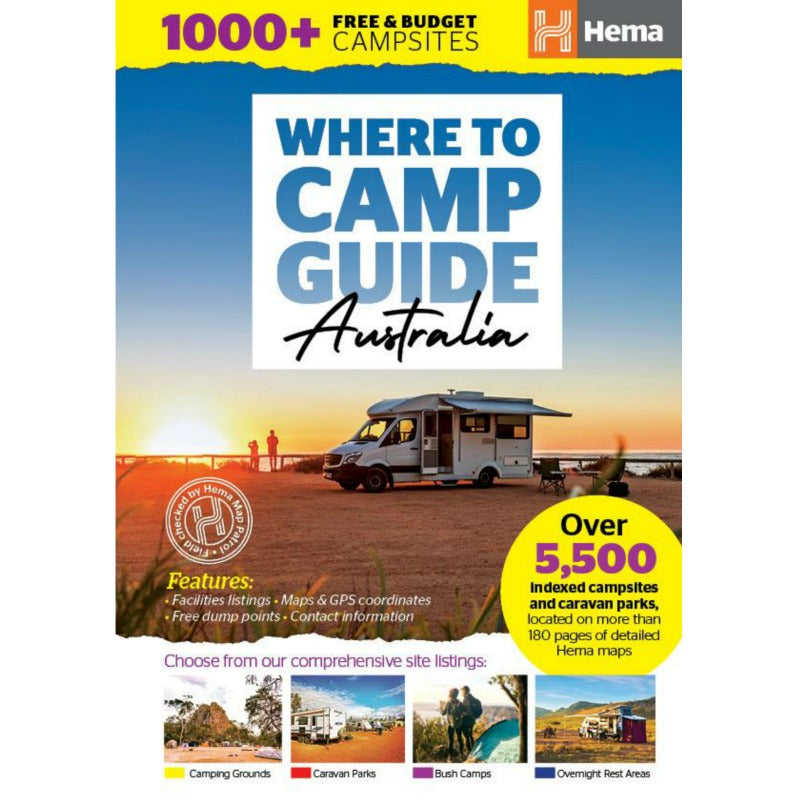 Hema Maps | Where to Camp Guide