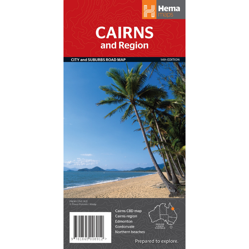 Hema Maps Cairns And Region | Regional Map