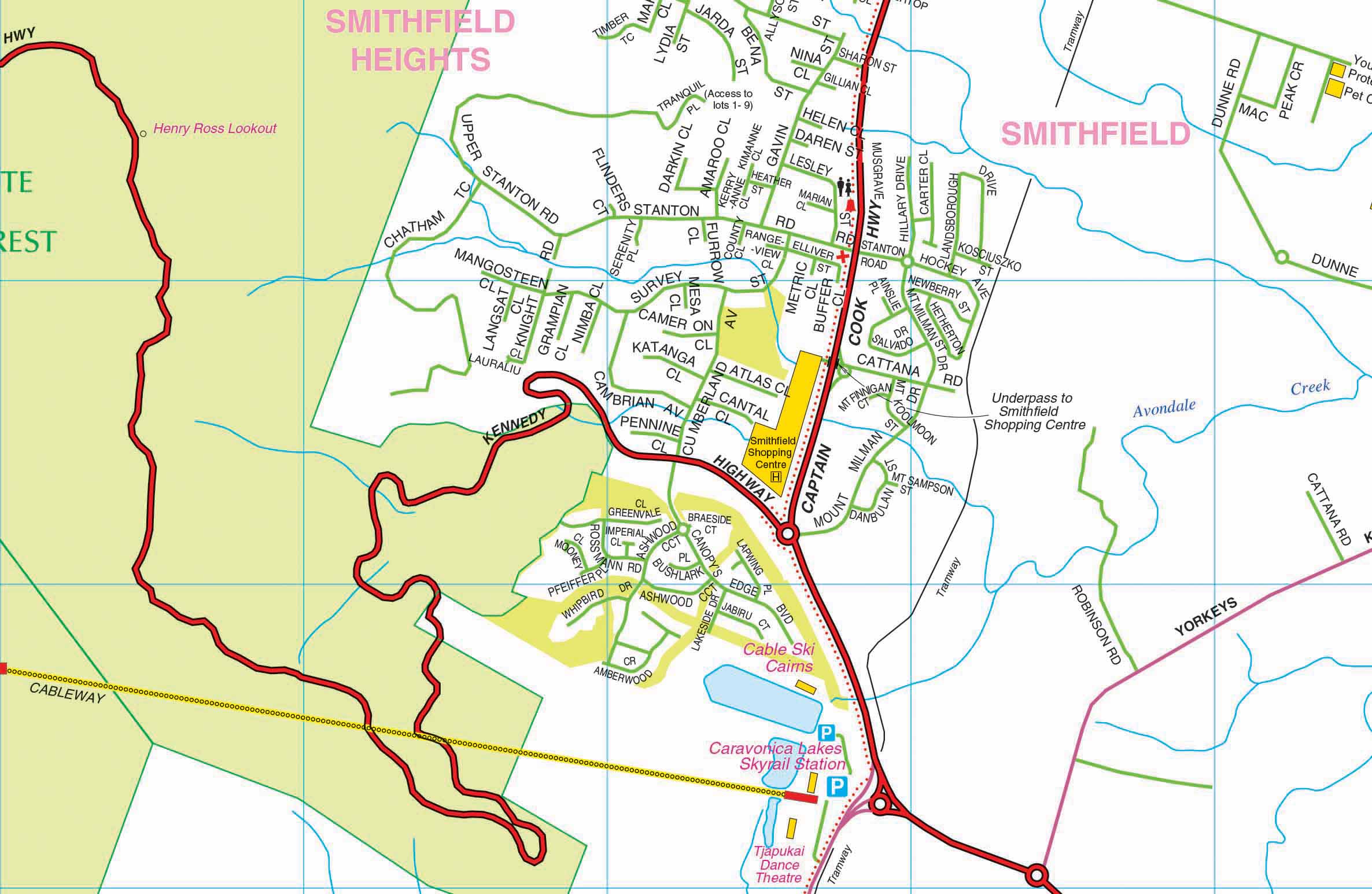 Hema Maps Cairns And Region | Regional Map