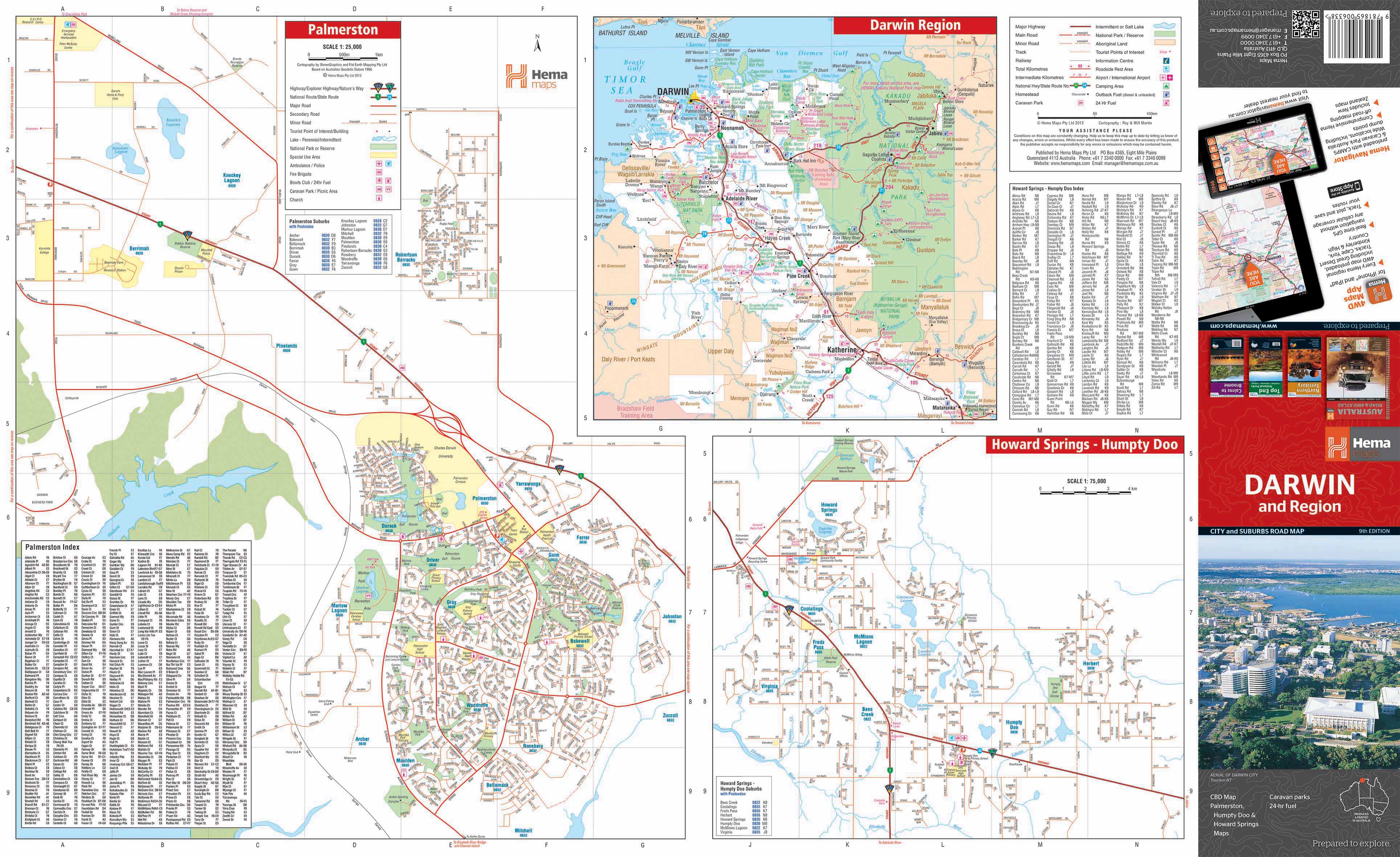 Hema Maps Darwin And Region | Regional Map