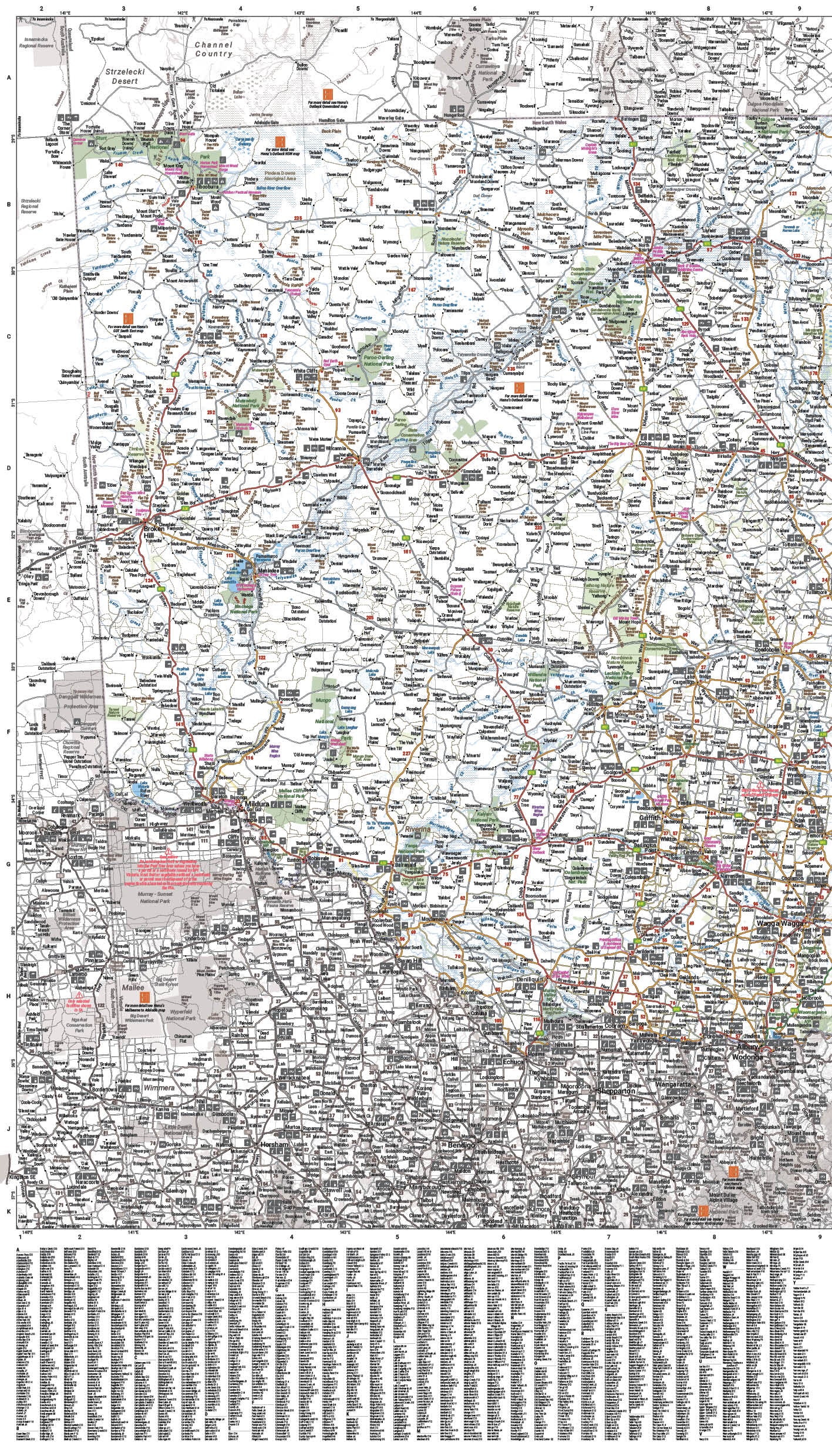 Hema Maps | New South Wales Handy Map