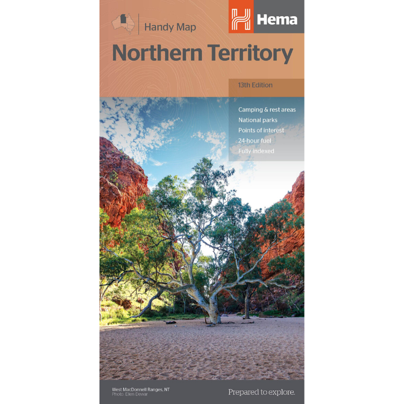 Hema Maps | Northern Territory Handy Map