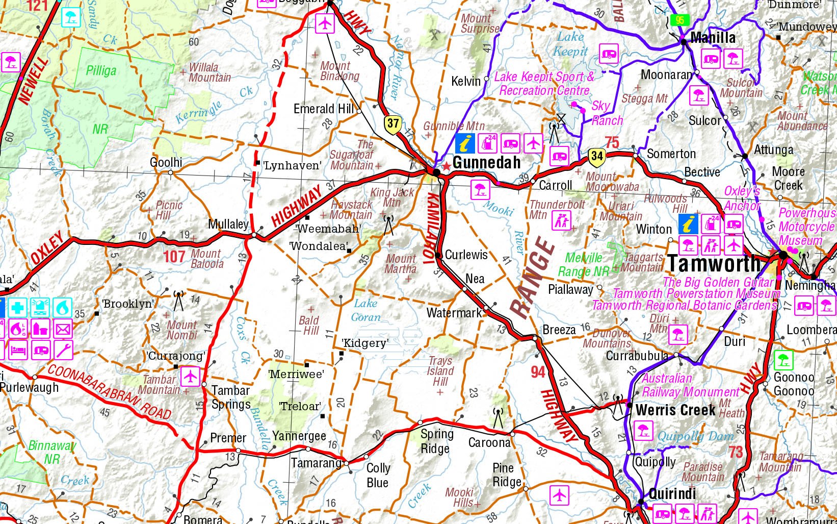 Hema Maps | Outback New South Wales Explorer Map