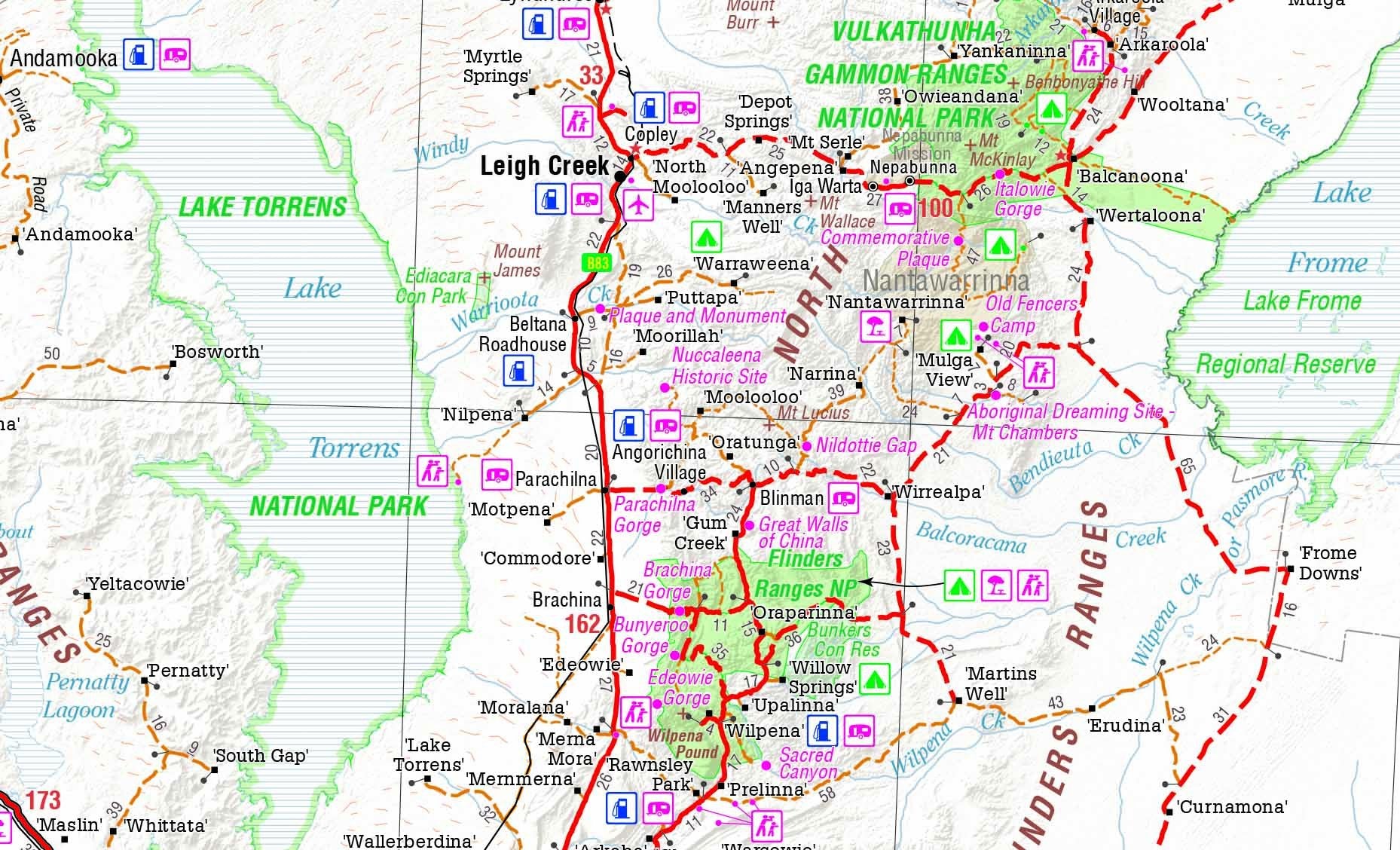 Hema Maps | South Australia Handy Map