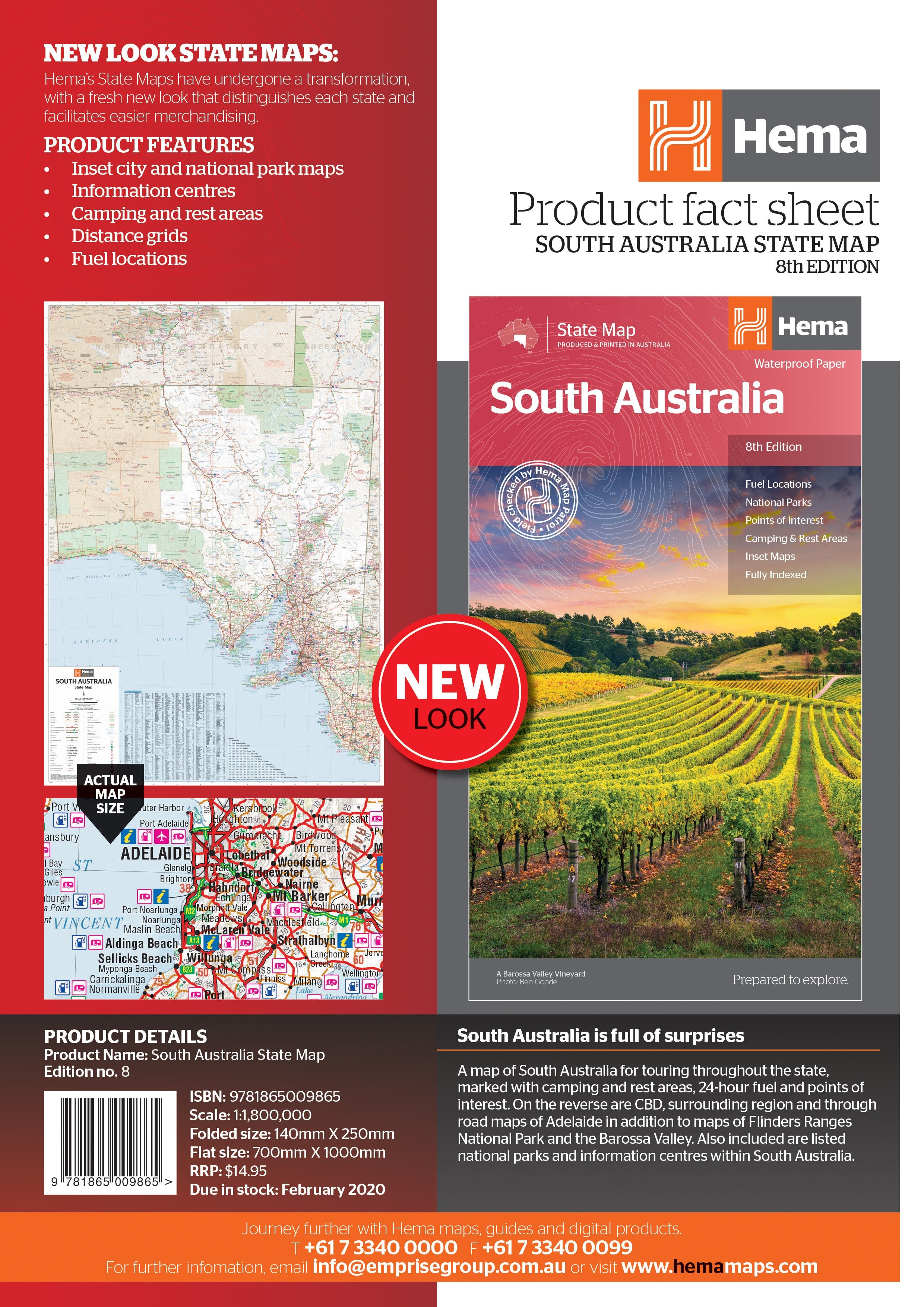 Hema Maps South Australia | State Map