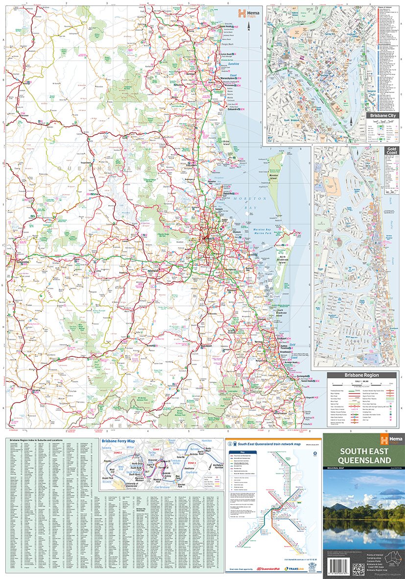 Hema Maps South East Queensland | Explorer Map