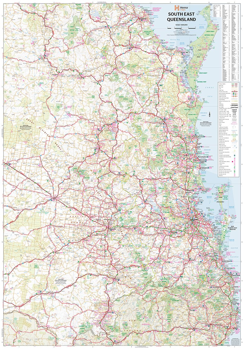 Hema Maps | South East Queensland Explorer Map