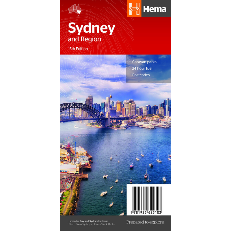 Hema Maps | Sydney And Region Regional Map