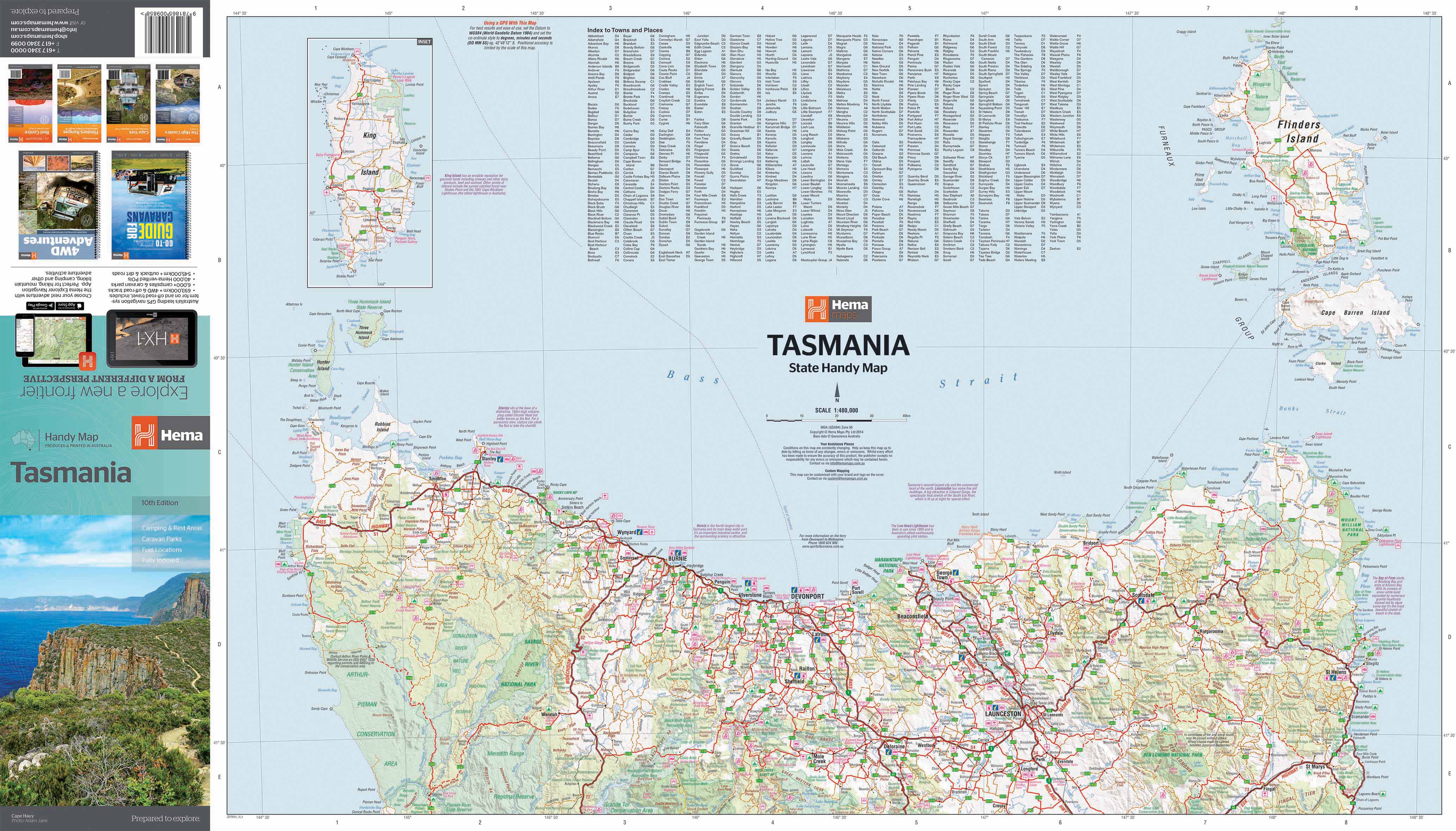 Hema Maps Tasmania | Handy Map