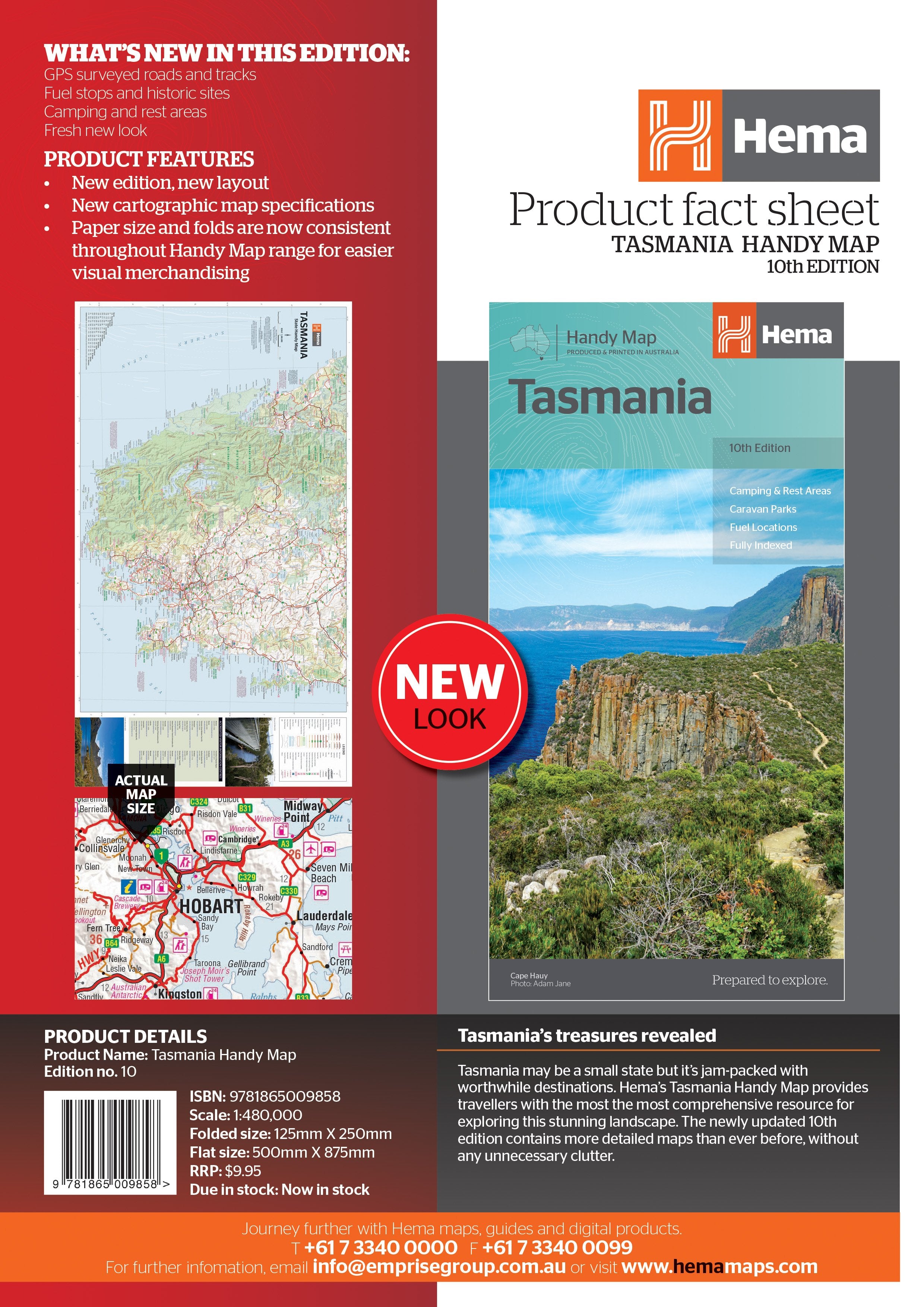 Hema Maps Tasmania | Handy Map